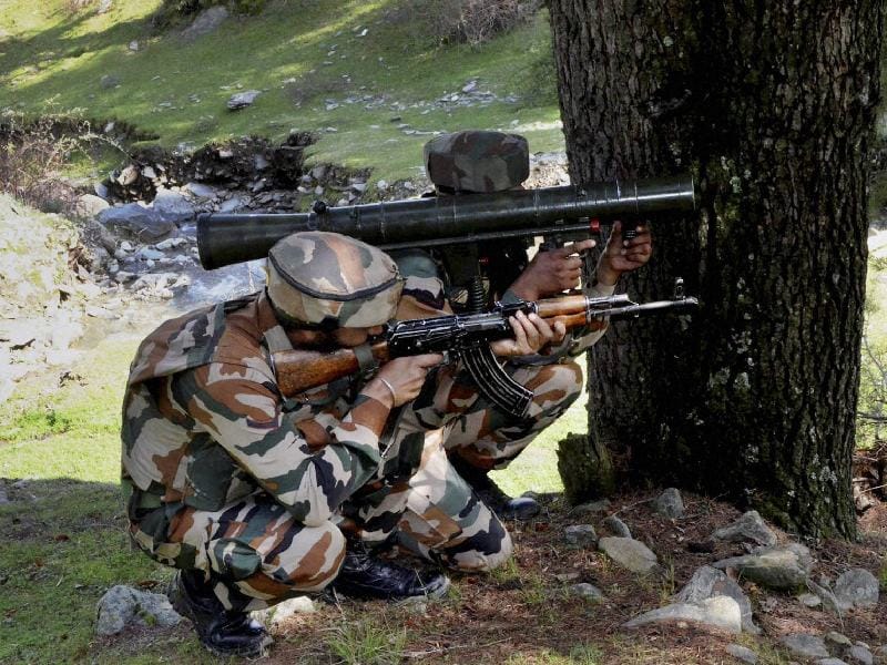 Security forces exchange fire with militants in Kupwara
