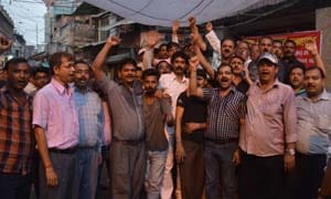 Protest marches took excise duty