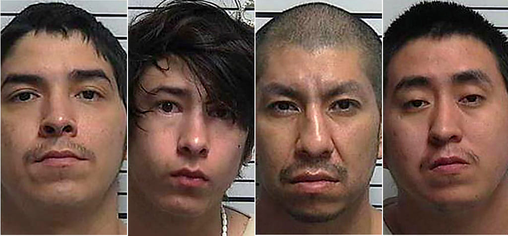 Four men arrested after girl of 9 'gang raped while mum smoked meth'