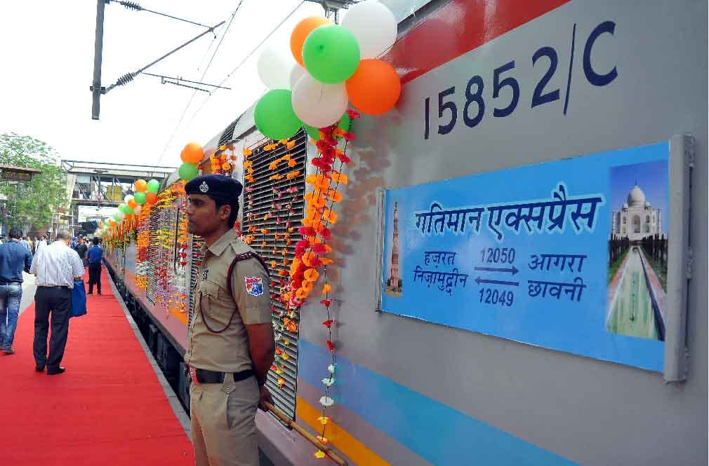 gatimaan express fare is more than shatabdi express