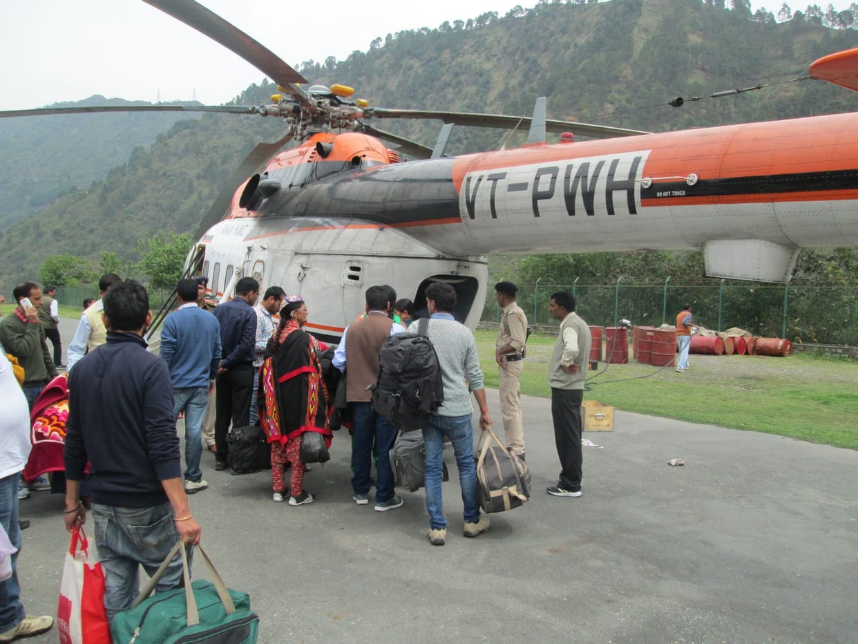 pangi chamba helicopter