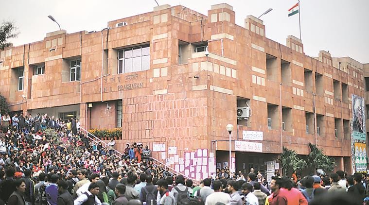 jawaharlal nehru university and hyderabad central university are in top 10