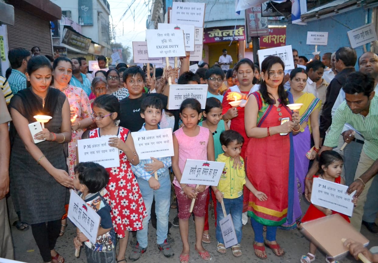 pulled Candle March