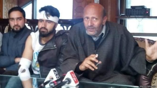 students in NIT Srinagar demand security