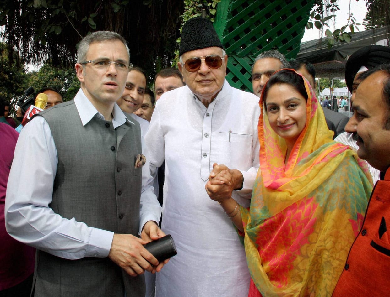 Omar abdullah took a dig on mehbooba mufti