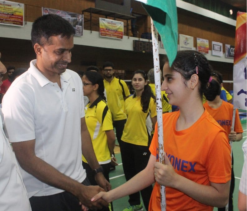 padmabhushan player gopichand reached punjab university