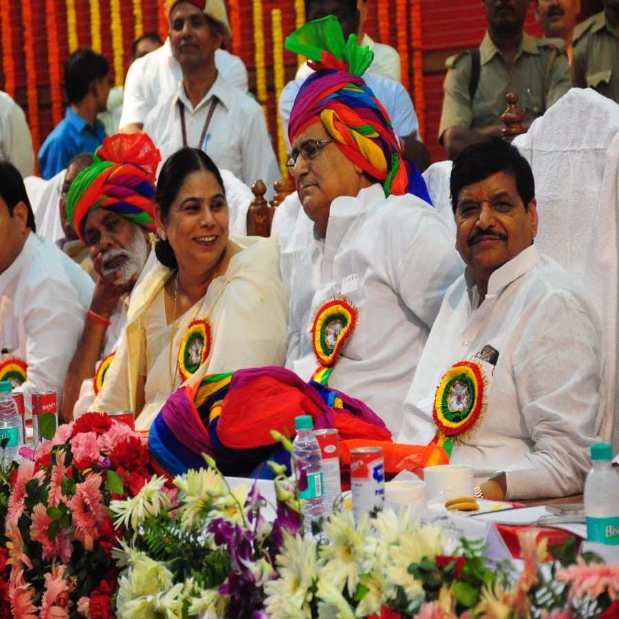 shivpal yadav in annual meeting of indira gandhi pratisthan