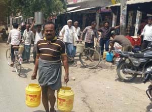 water problem in charva area