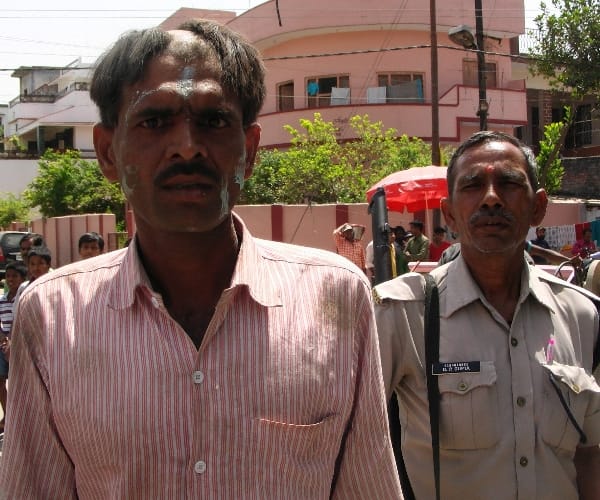  A man beaten up on the allegation of theft.