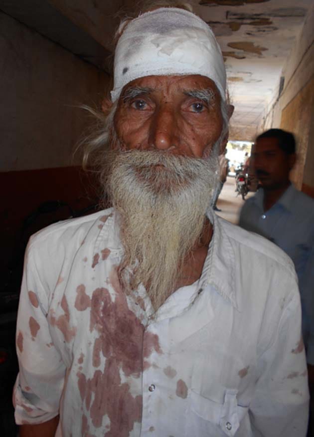 Father and son accused The bled to