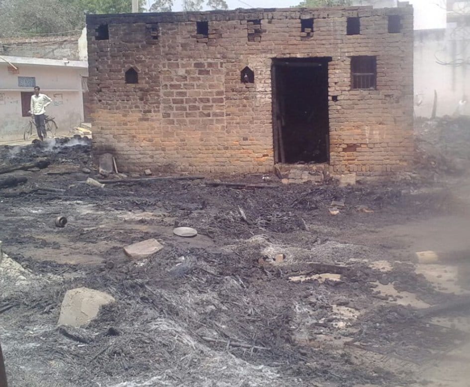 30 house burned
