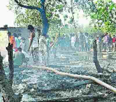 29 houses burned