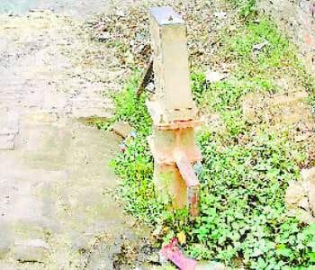 Summer dry throat, hand pumps giving the deceitfulness