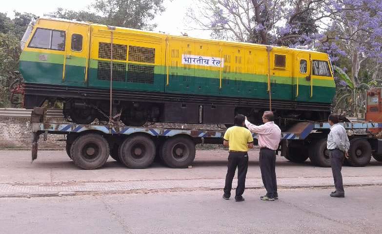  Panchkula, Kalka, Toy Train, The new engine, Reached