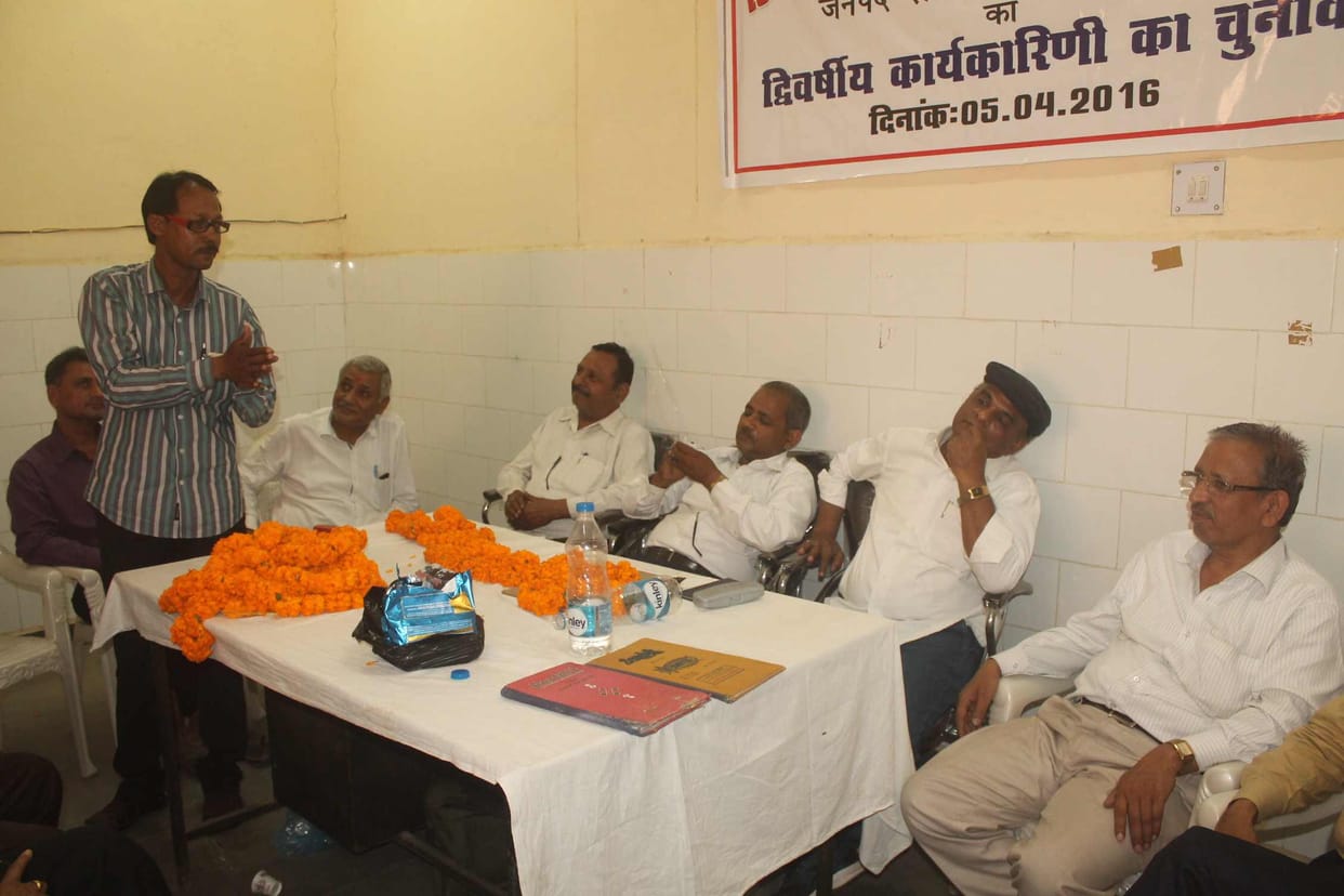   DR . VN Upadhyay elected President