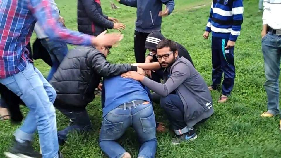 police brutality on students at nit shrinagar