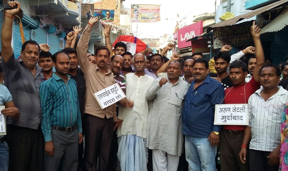 Finance Minister traders took it out on