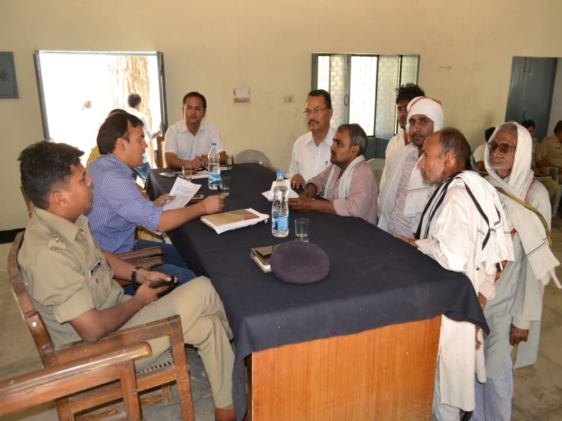 low attendance at tehsil diwas in mathura