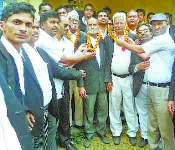 Vindeshwari became president of the Bar Association