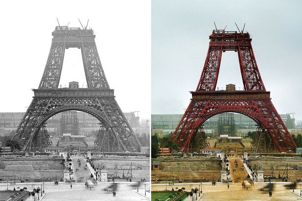 coloured pictures of monuments