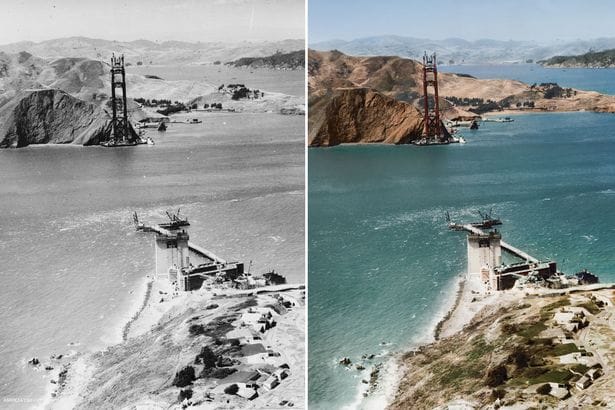 coloured pictures of monuments