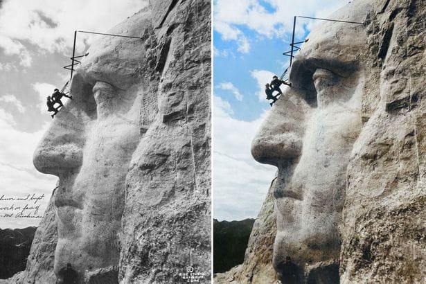 coloured pictures of monuments