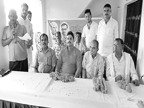 BJP members celebrated the dedication day