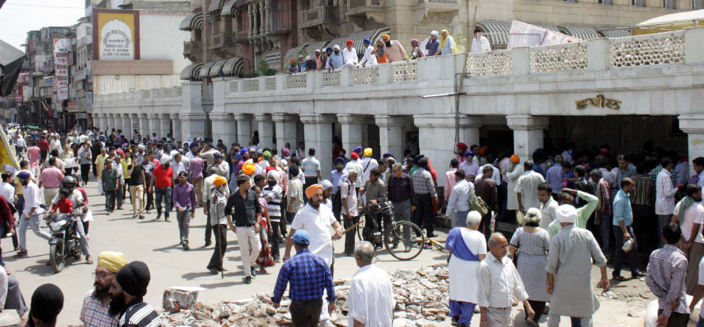 break encroachment of religious sites, hungama