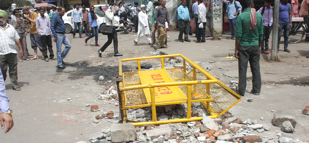 break encroachment of religious sites, hungama