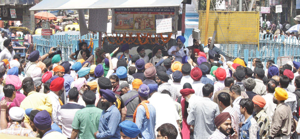 break encroachment of religious sites, hungama