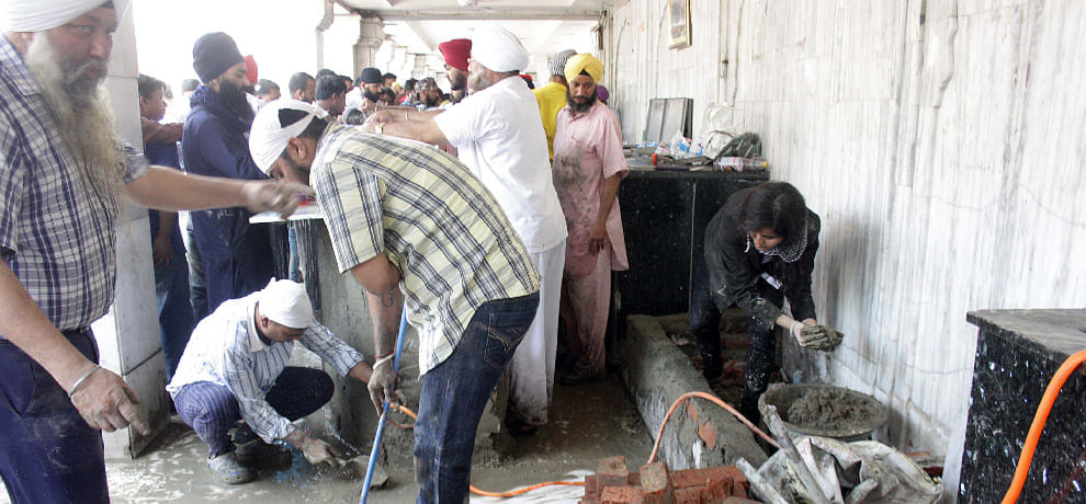 high court strict on religious encroached Again