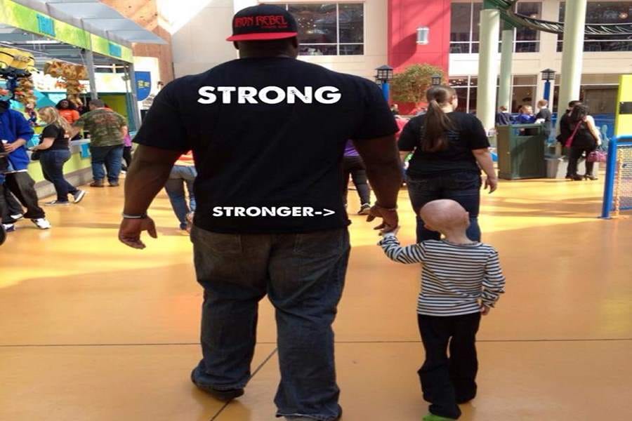 progeria affected girl gets a powerful friend