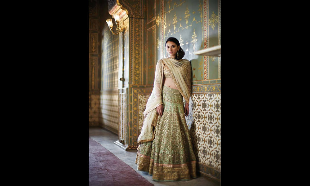 aditi rao hydari photoshot with anita dongre