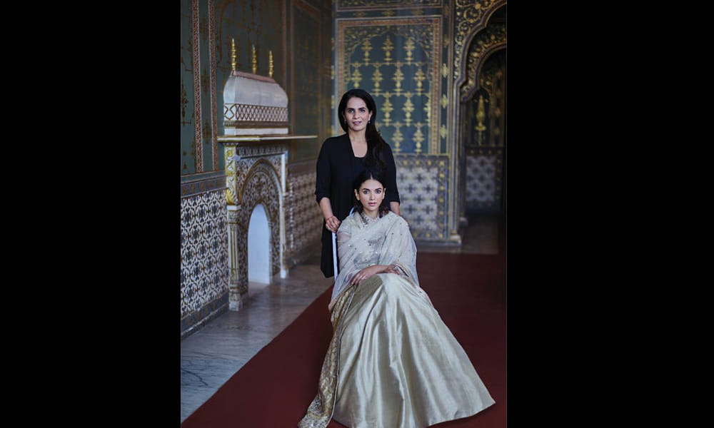 aditi rao hydari photoshot with anita dongre