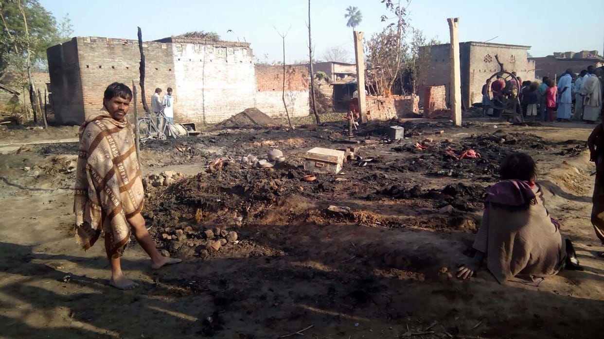The orgy went on fire, killing two, including innocent