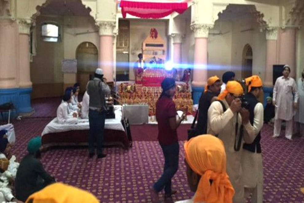 after 70 years gurudwara open in peshwar, pakistan