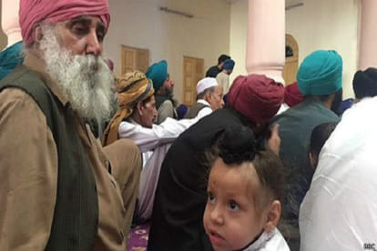after 70 years gurudwara open in peshwar, pakistan