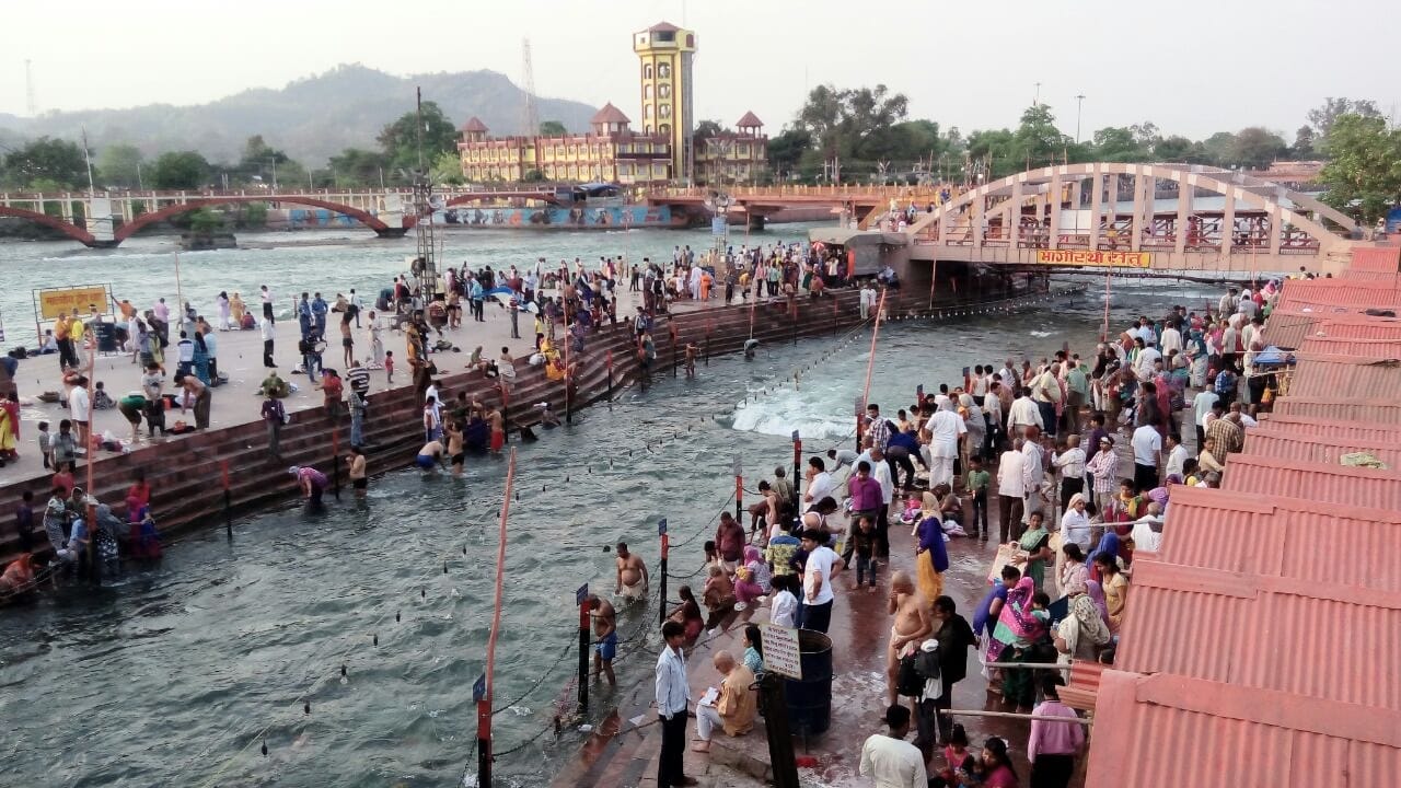 haridwar ardh kumbh sixth maha snan