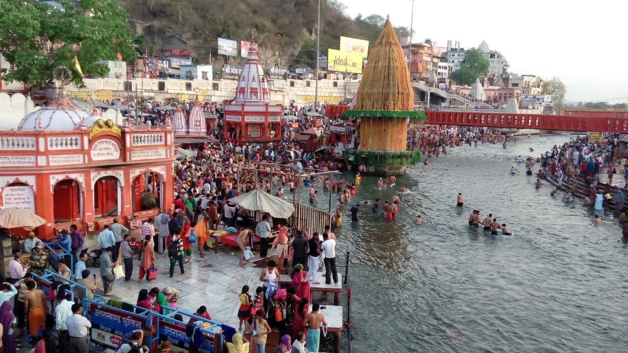 haridwar ardh kumbh sixth maha snan