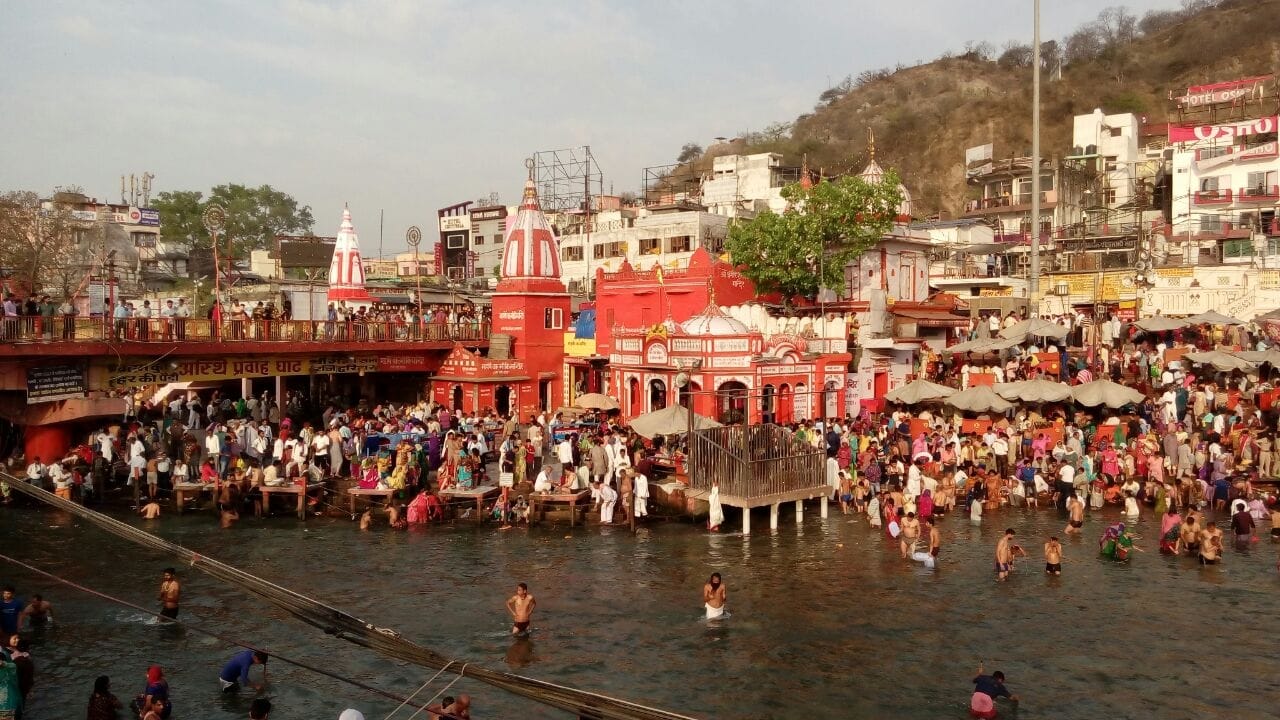 haridwar ardh kumbh sixth maha snan