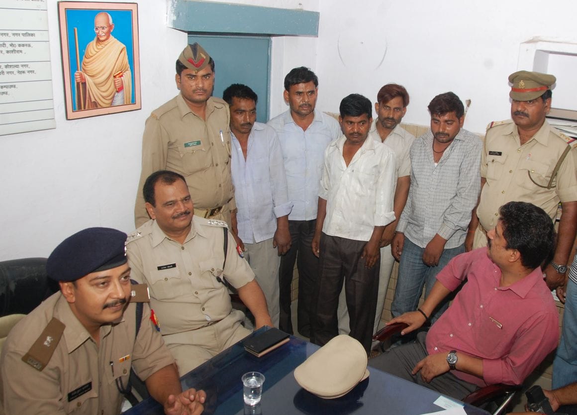 Five members of the gang was finally picked Jhrkhurani