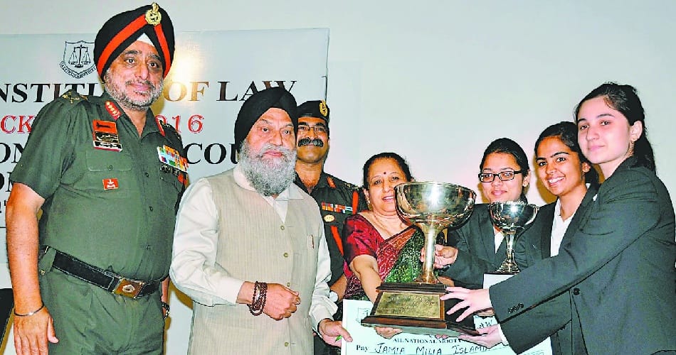Moot court competition, Army Institute of law in mohali