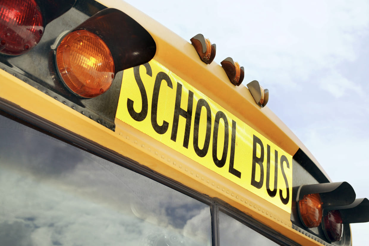 UP police took the bus driver away, leaving the children on the highway in udham singh nagar