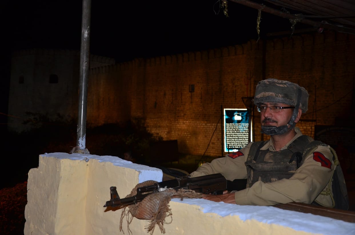 Tight security arrangements in jammu