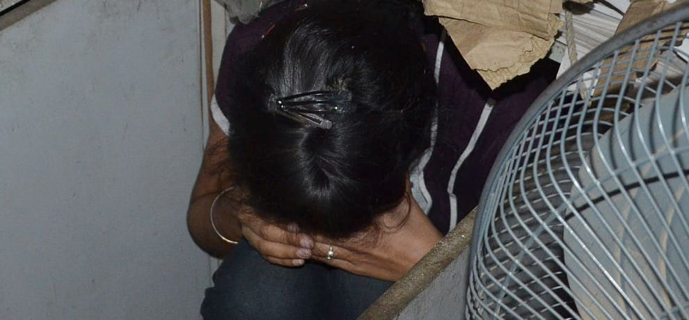 love couples caught red handed in compromising position at sp district office hapur
