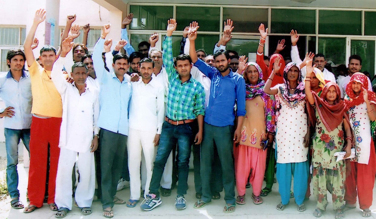 sweepers facing salary problem 