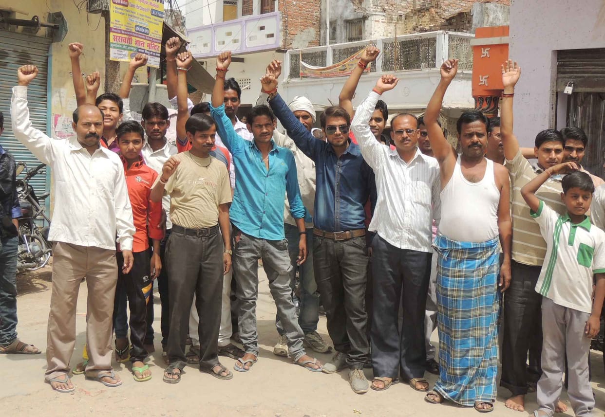 The protest of those troubled by power cuts