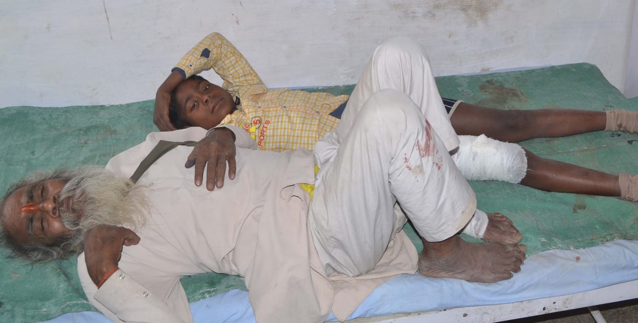Tractor loaded with devotees Trolley upturned, 14 injured