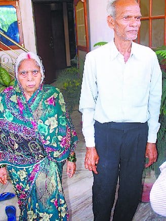 IN three days of home mortgage robbers were elderly couple