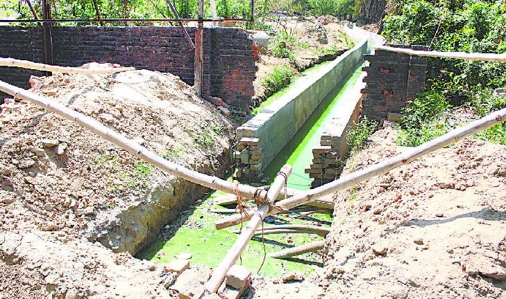 It took the letter in Bihar pond bridge